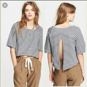 We The Free Open Back Crop Top